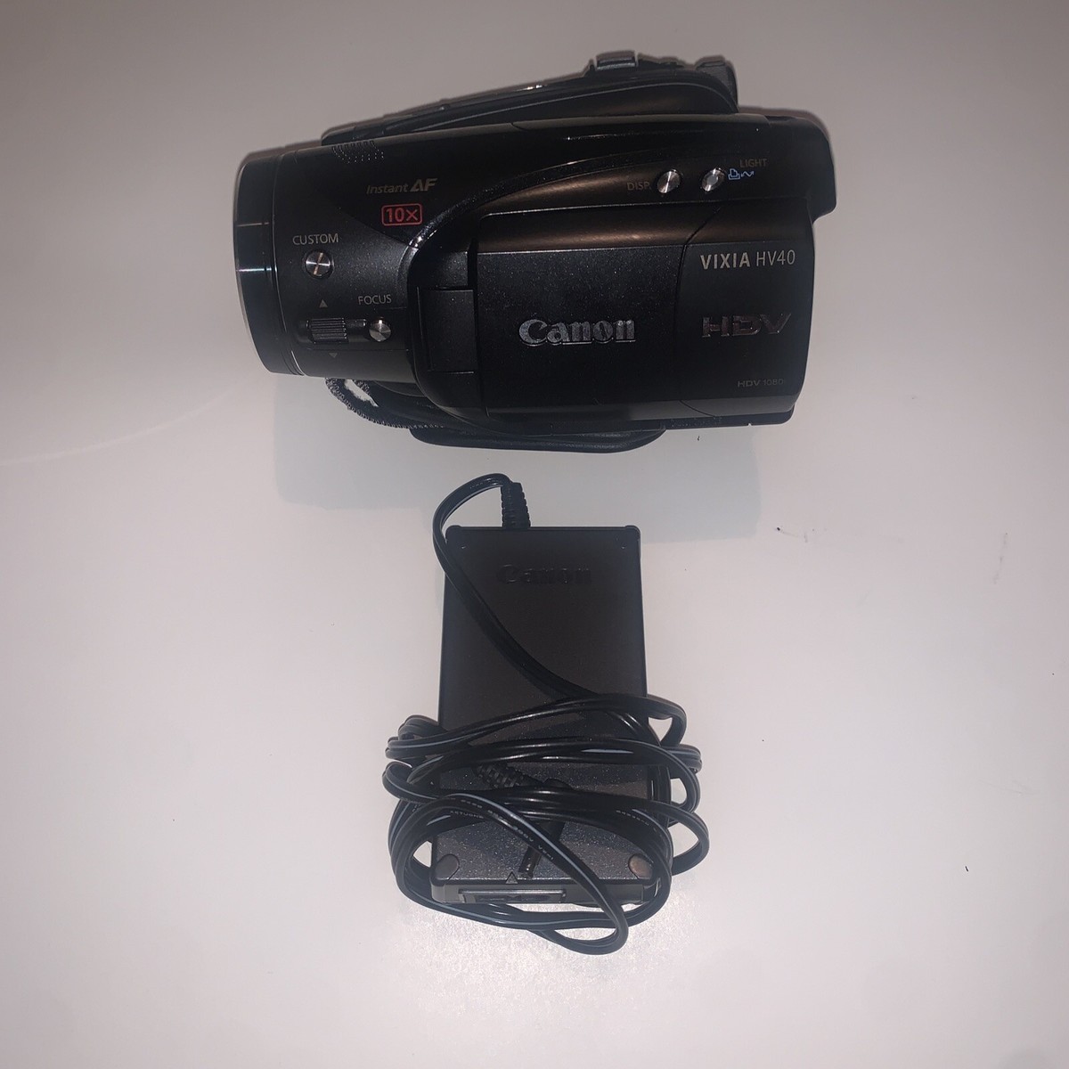 Canon VIXIA HV40 MiniDV HDV HD High Definition Camcorder Image