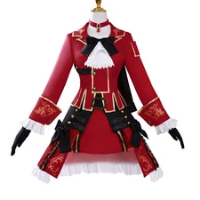 Final Fantasy XIV FF14 Cosplay RDM Red Mage Costume Red Mage Outfit