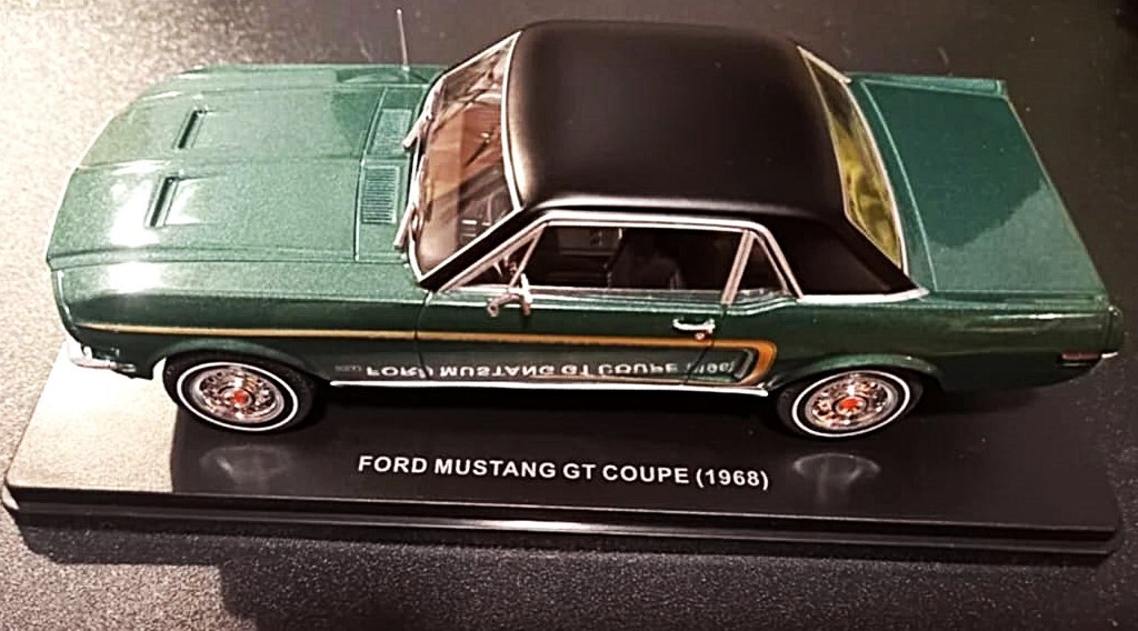 FORD MUSTANG GT COUPE (1968), ALTAYA PREMIUM, DIE CAST, 1:24 NEW