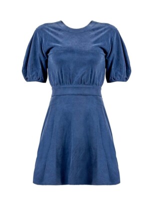 elisabetta franchi blue dress Elisabetta Franchi Red Carpet Sky Blue Dress – Balardi main image 1