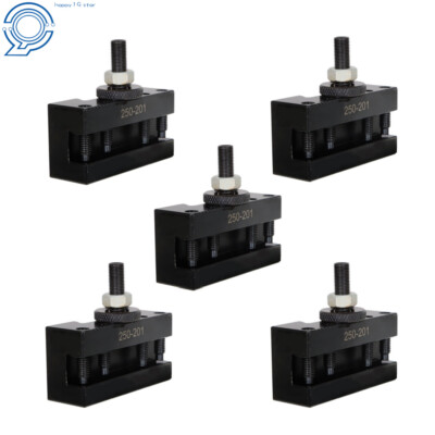 5 Pack Quick Change Tool Post Holder Turning & Facing Lathe BXA #1 250-201