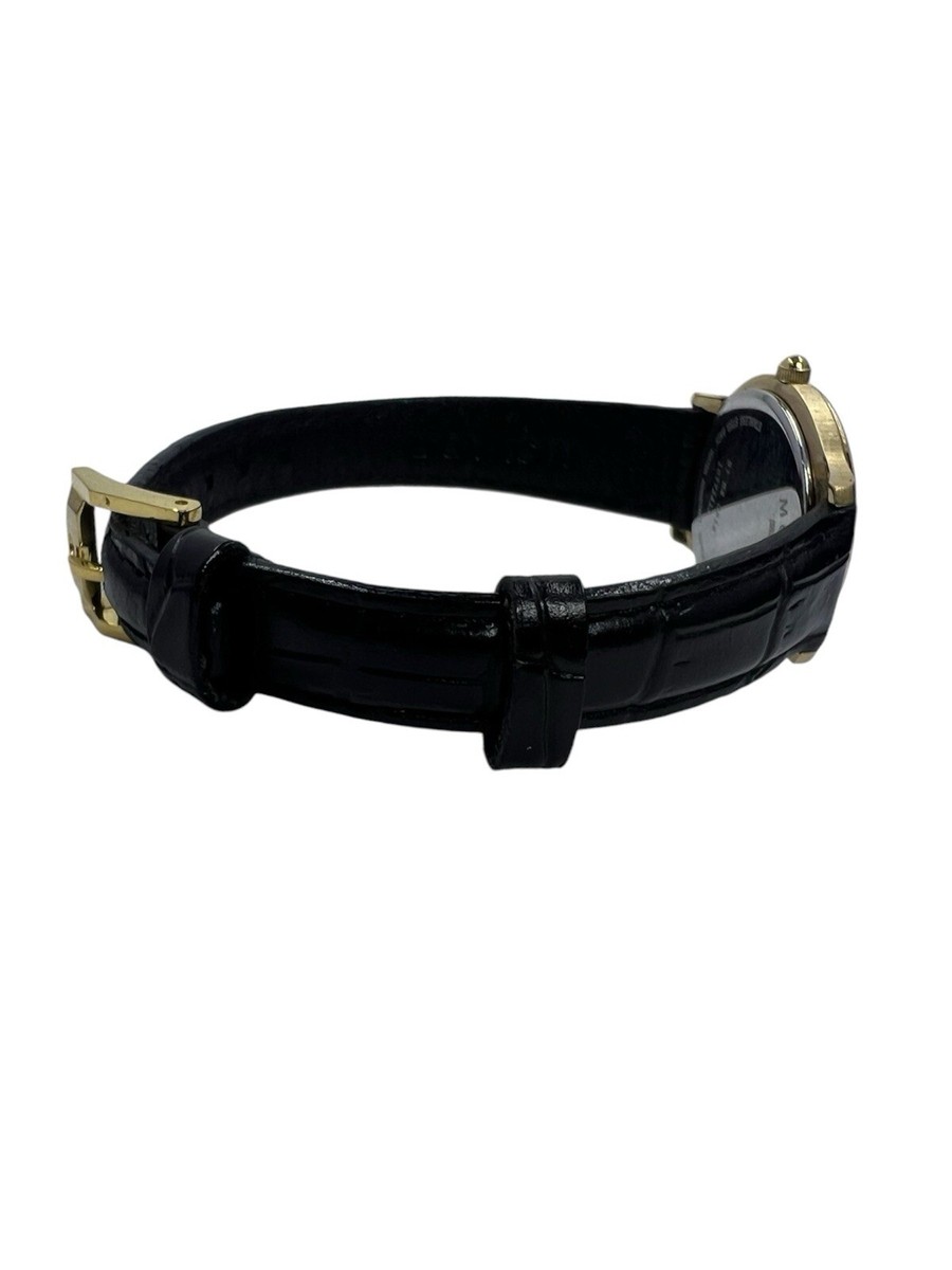 Ladies Movado Museum 87.E4.0814 26mm New Battery Gold Tone Case Black Dial Ladies Movado Museum 87.E4.0814 Fits 6.75- 26mm,new Battery  main image 4