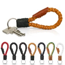 "Krabi" - Tumatsch Genuine Leather Keychain Brown