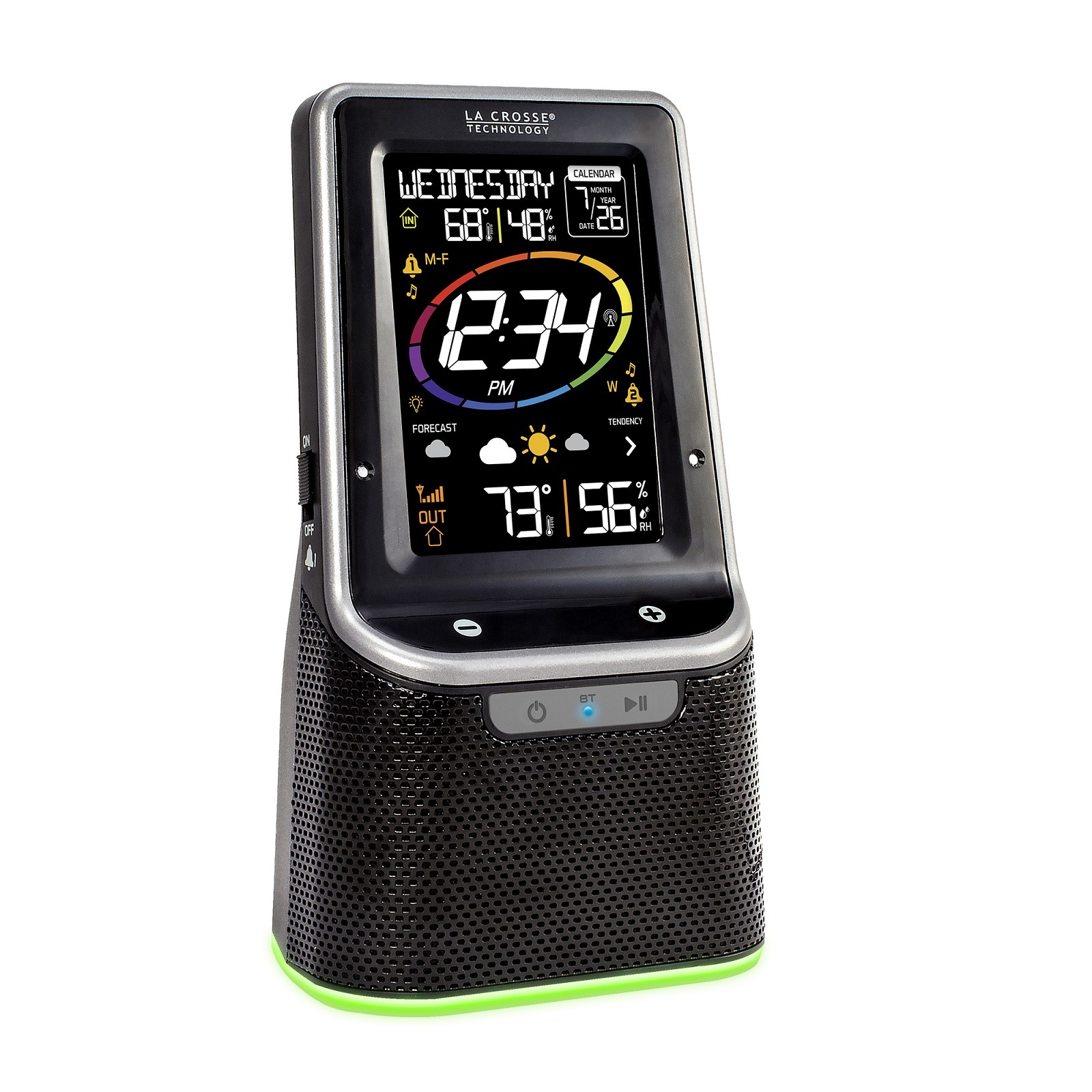 S86842 La Crosse Technology Wireless Weather Station with Bluetooth TX141THBV2 eBay