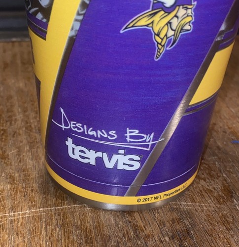 Minnesota Vikings NFL Tervis 30oz Stainless Steel Tumbler SKOL MN Brand New - Picture 4 of 9