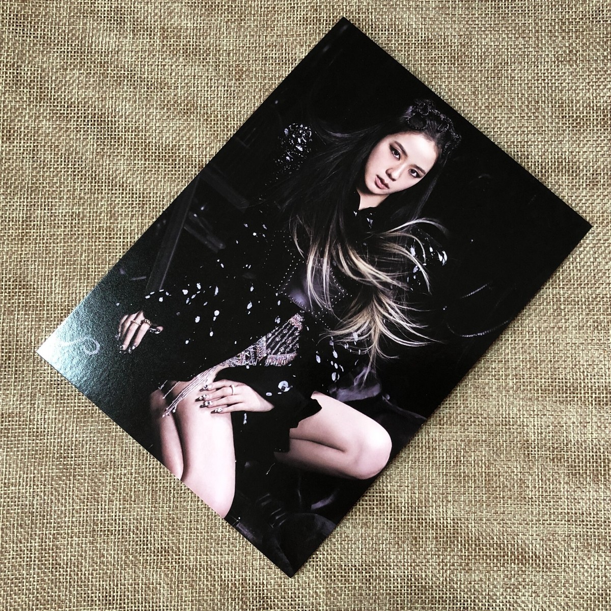 BLACKPINK JISOO [ Born Pink ] Official Large Postcard, Box Set Ver