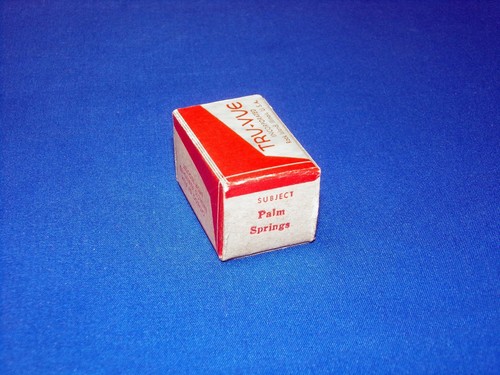 Vintage 1938 Palm Springs California Tru-Vue 3D Stereoview 517 Stereo Photo Reel - Picture 4 of 6