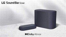 Image of New LG ECLAIR QP5 Meridian soundbar wireless subwoofer Dolby atmos 3.1.2ch 320W