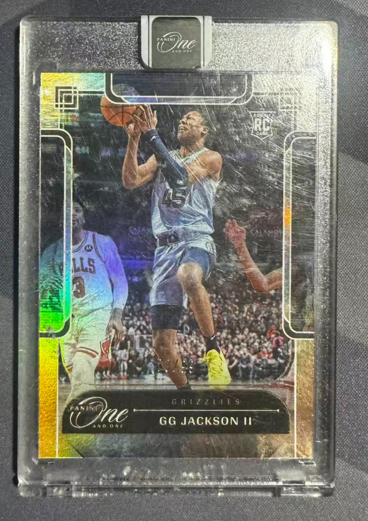 GG Jackson II 2023-24 Panini One And One 79/99 Silver RC Grizzlies #150