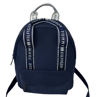 Tommy Hilfiger Navy Blue Medium Backpack Tommy Hilfiger Anna Ii Medium Smooth Nylon Backpack In Tommy  main image 3