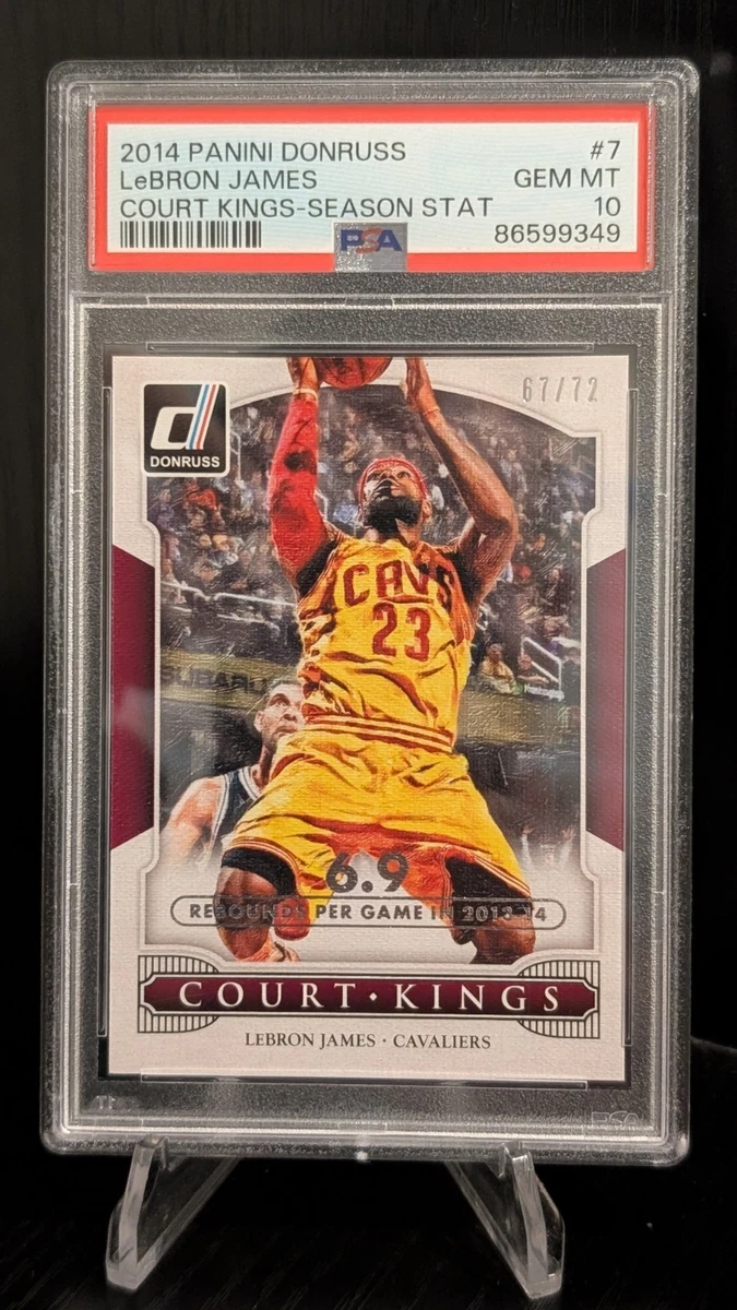 LeBron James Professional Sports Authenticator (PSA) Basketball