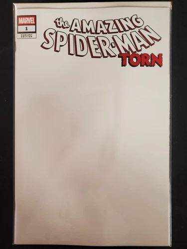 Amazing Spider-Man Torn #1 Blank Cover Marvel 2025 VF/NM Comics