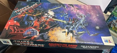 1984- TRANSFORMERS ADVENTURE BOARD GAME WARREN SEALED