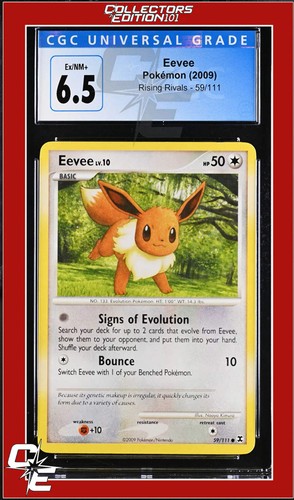 Eevee graded CGC 6.5 for sale on eBay