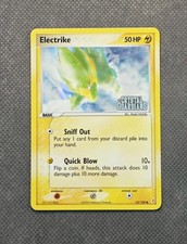 Electrike 52/100 Reverse Holo Stamped EX Crystal Guardians Pokemon 2006 on eBay