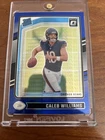 Caleb Williams #201 Blue Hyper Prizm (RC) - 2024 Donruss Optic - Rated Rookie