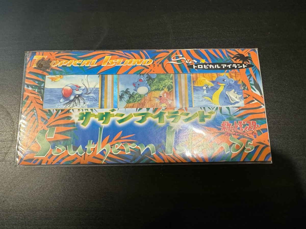 Pokemon Southern Islands Tropical Island Complete Set Sealed
