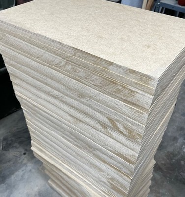 20 sheets 1/8  3mm MDF 12  x 19  Wood Board for Crafts Laser Cutting CNC