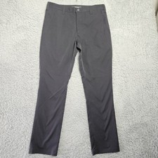 BLUFFWORKS Pants Chino 32X32 Tailored Fit Performance Gray Made in USA Worn Once