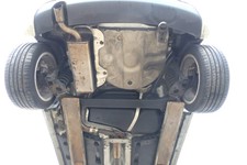 VW Polo 6R A1 8X Auspuff Endschalldämpfer hinten + Mittelschalldämpfer