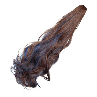 Ponytail Extension Klammer Pferdeschwanz Haarspange Hochtemperaturfaserperücke