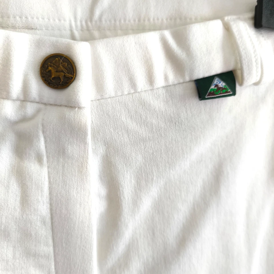Pantalon d'équitation Mountain Horse blanc pour femmes taille 44 Regular... - Photo 2/4