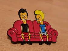 "Beavis & Butthead" Pin / Anstecker - Metall- 90er Kult - [30x40mm]