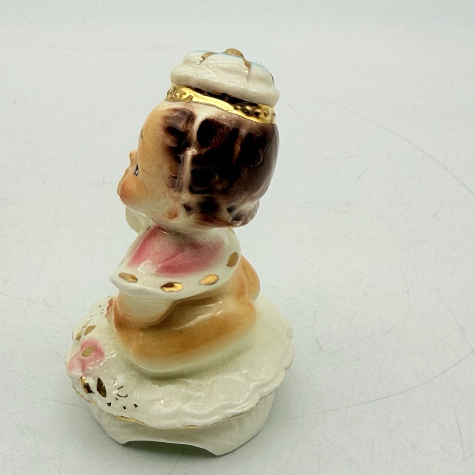 Josef Originals THE PRINCE Blue 3 ¾”  Figurine 1950's - Image 3 of 4