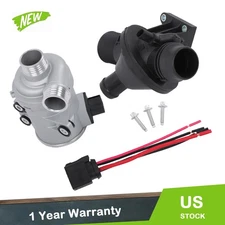 For BMW 328i 528i 530xi X3 11517604027 Electric Water Pump with Thermostat Kit