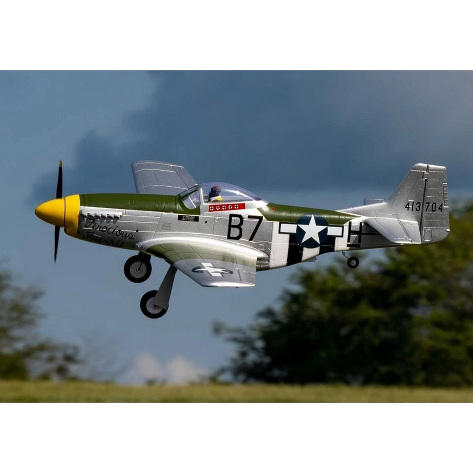 E-flite EFL02650 P-51D Mustang 1.0m BNF Basic with AS3X+ and SAFE Select - Bild 4 von 4