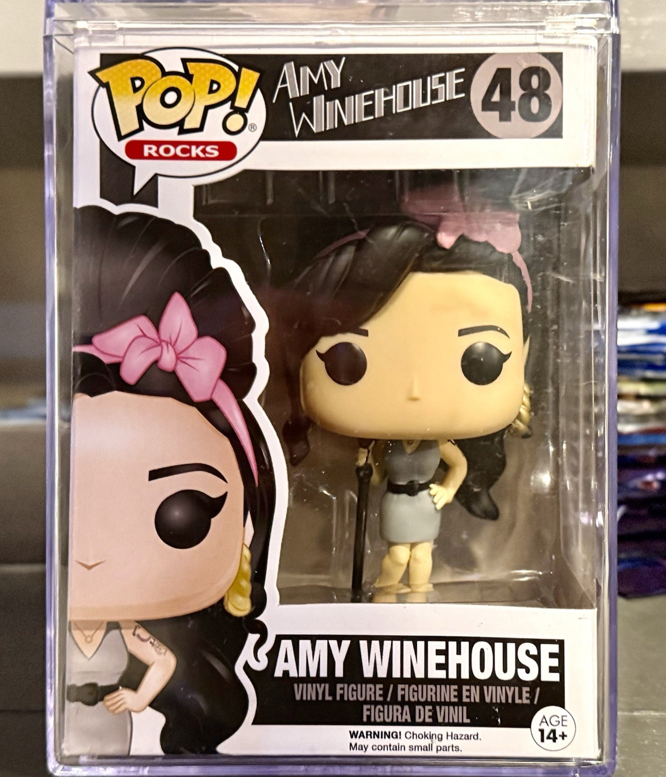 AMY WINEHOUSE 48 Funko Pop Rocks VAULTED 1st AMY W Funko MIN