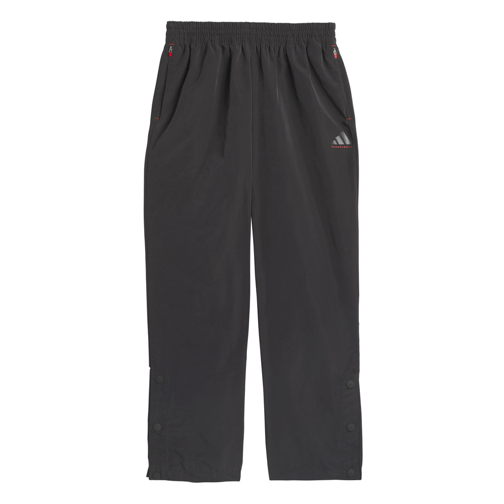 adidas Basketball Woven Snap Pants Mens Size L  Casual Athletic Bottoms IW5639