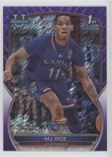 2022-23 Bowman U Chrome Purple Shimmer Refractor MJ Rice #56 nr0