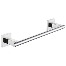 Polished Chrome Hand Towel Bar, Bathroom Towel Holder for Wall