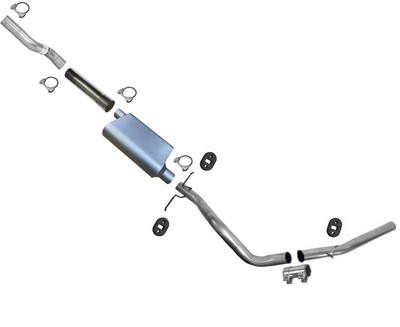 Taylor High Performance Muffler Tail Pipe Fits Ford Expedition 1999-2001