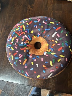 Iscream Donut Bean Bag Pillow 