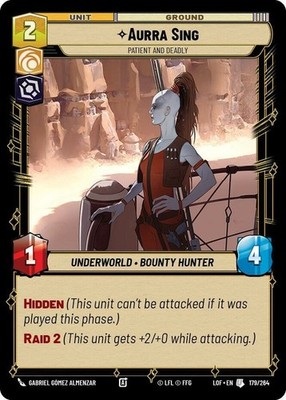x3 Aurra Sing - Patient and Deadly U Star Wars Legends of the Force M/NM