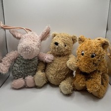 Disney Classic Winnie The Pooh, Tigger Piglet Musical Nursery Plush Crib 2004