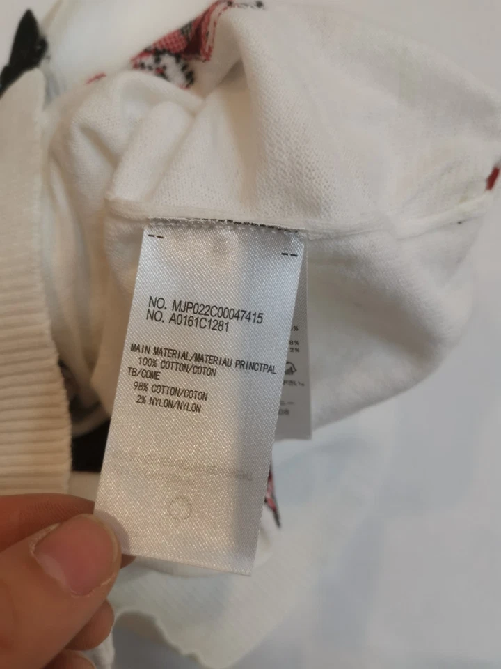 Cárdigan tejido para mujer THOM BROWNE, top adelgazante manga corta Foto 4 de 4