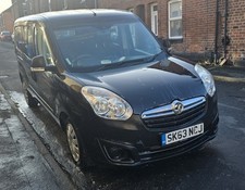Vauxhall Combo 1.7 CDTI 2300 Crew Cab Van Black 63 Reg