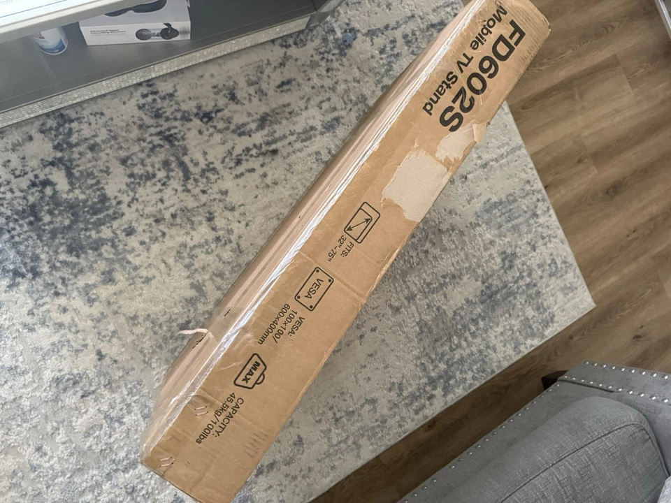 Solid As Mountain Mobile TV Stand 32-75inch - Image 2 of 4