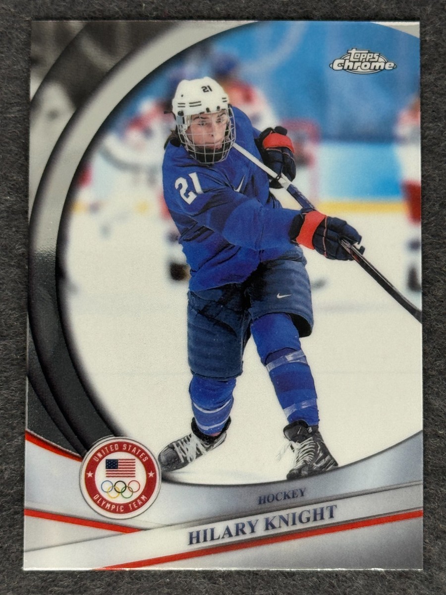 Hilary Knight 2026 Topps Chrome Winter Olympics #32 USA WOMEN'S