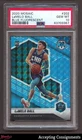 2020-21 Panini Mosaic Blue Fluorescent #202 LaMelo Ball RC ROOKIE 13/15 PSA 10