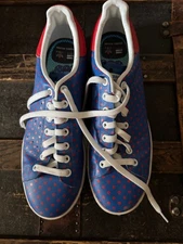 Adidas polka-dotted Pharrell Williams Stan Smith sneakers Mens 11.5
