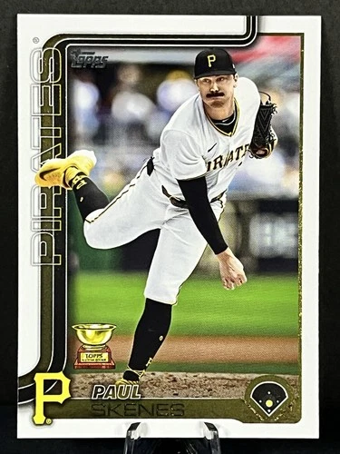 2025 Topps Baseball Series 1 "Paul Skenes" Gold Cup All-Star Rookie Card #98