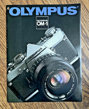 Brochure Olympus OM-1 Camera System 18pp NOS All Information you need 