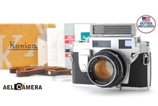 N MINT Konica IIIM Rangefinder 35mm Film Camera Hexanon 50mm f/1.8 From JAPAN