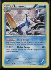 Samurott Holo Rare Legendary Treasures 39/113 NM on eBay