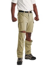 Men's Convertible Hiking Pants Waterproof Quick Dry Zip-Off Lightweight Tacti...