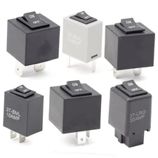 YUXIVCNE 9038 Fuel Pump Relay Bypass Master Kit - Pack of 6 Relay Tester 